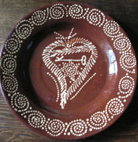 Keramikteller aus Barcelos